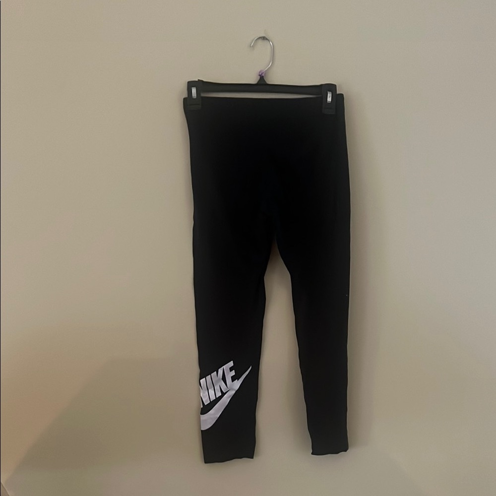 Nike Black Leggings Full-Length Athletic Wear